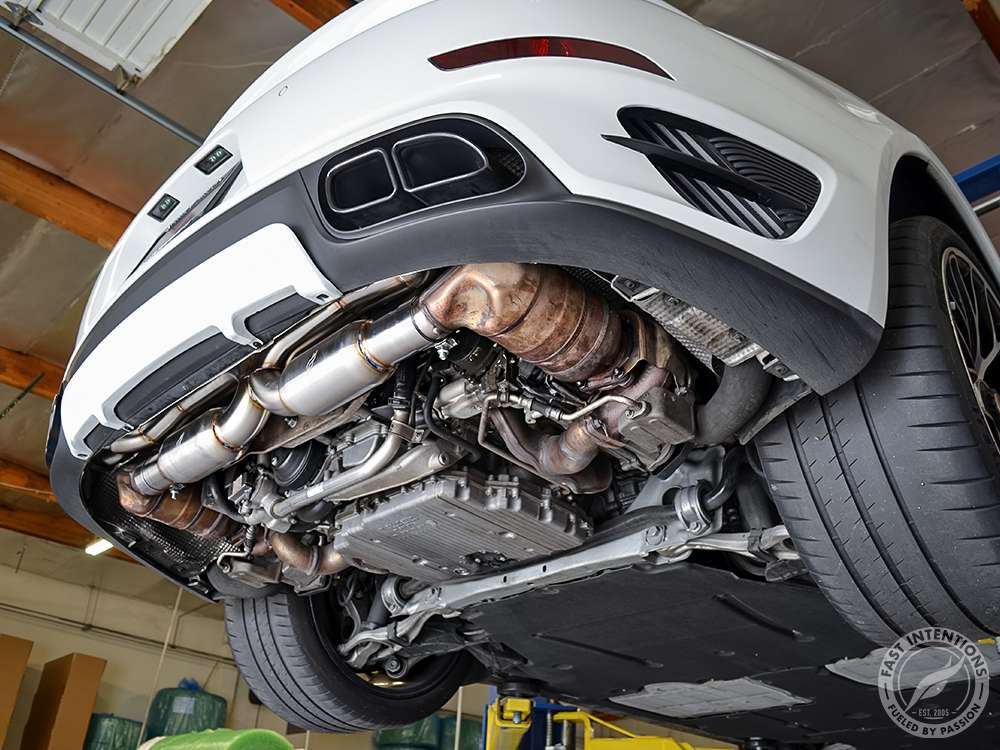 FI 991Turbos Cat Back Exhaust Install 3